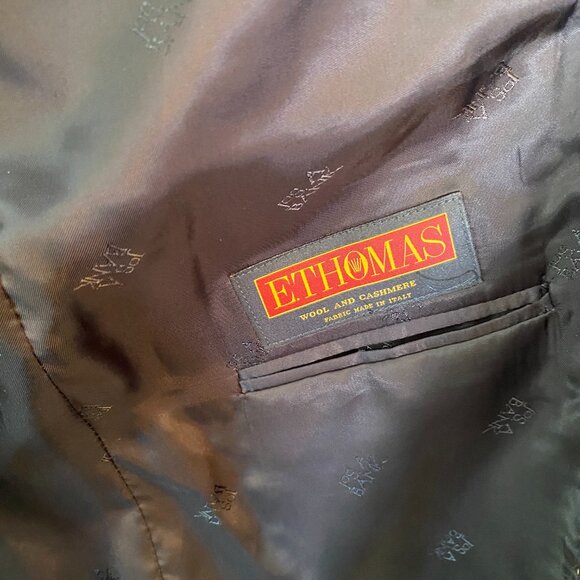 Jos a. Bank Reserve Blue/Black Checkered Blazer - Picture 6 of 7